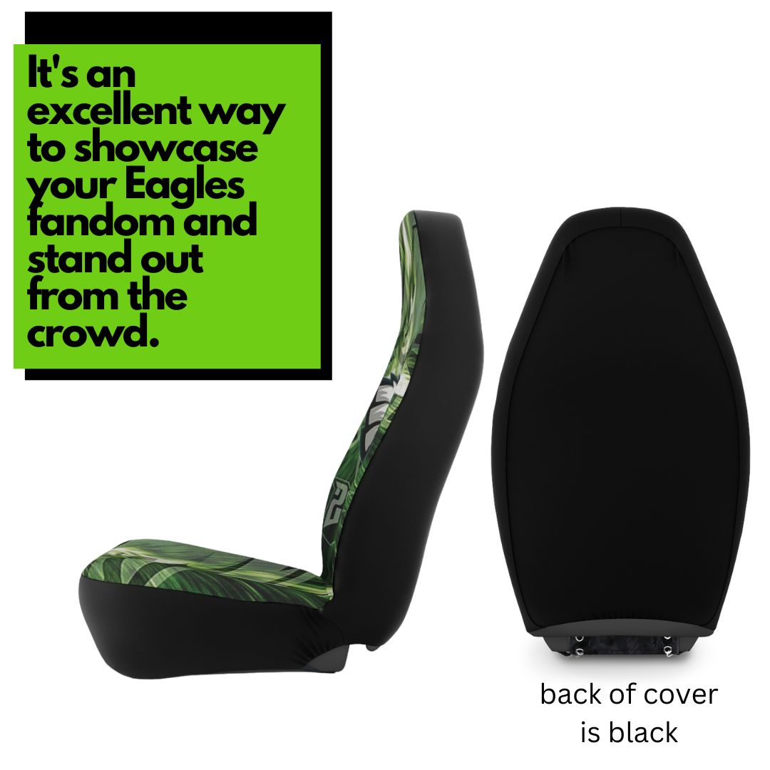 Philly Eagles Car Seat Covers Philadelphia Football Color Rush Truck Seat Protectors Philly Football Fan Gift Eagles Gift for Him and Gift for Her