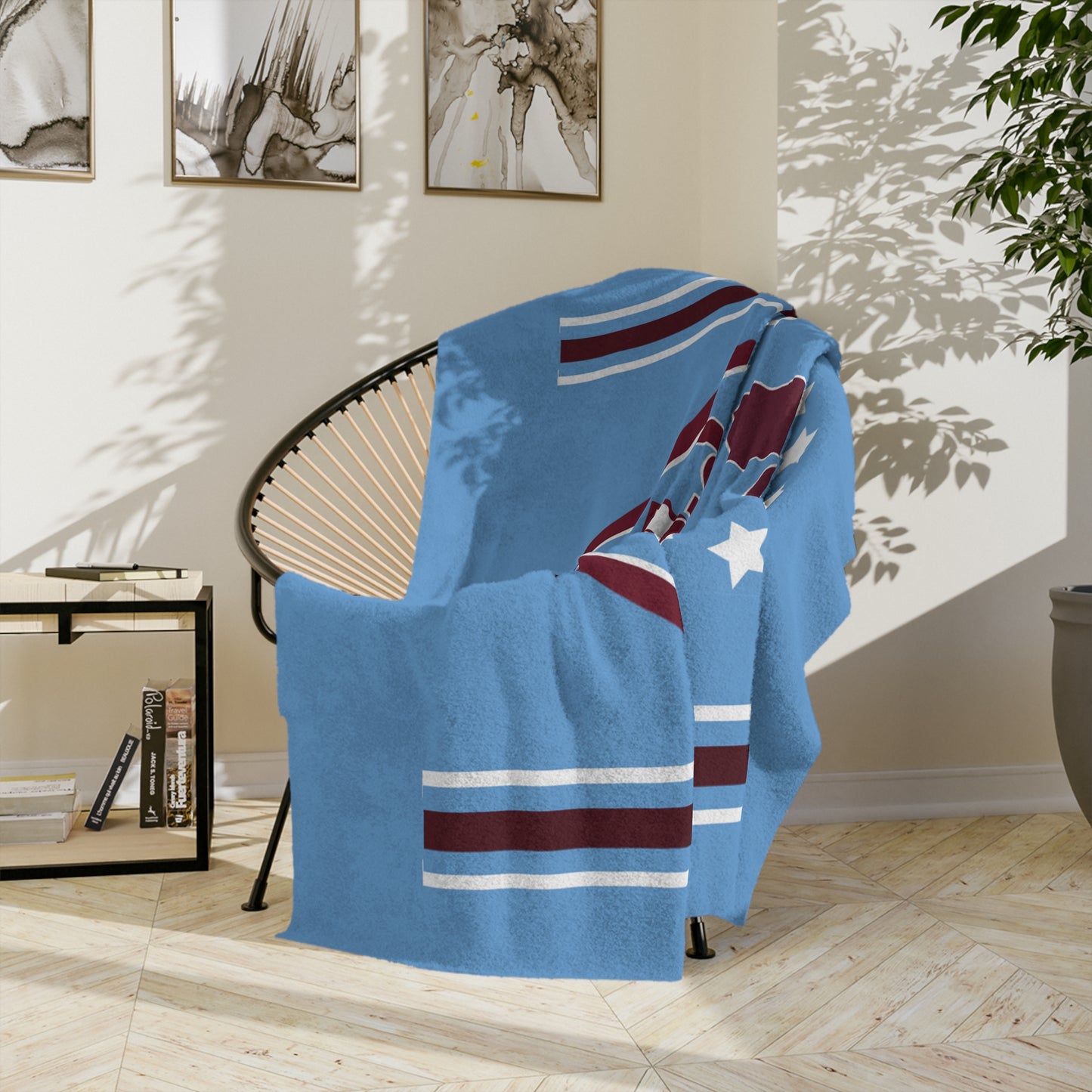 Blanket Phillies Retro Blue Throw Blanket Philly Baseball Fan Gift Baseball Throw Blanket for Children, Students Dad Mom Sports Home Décor