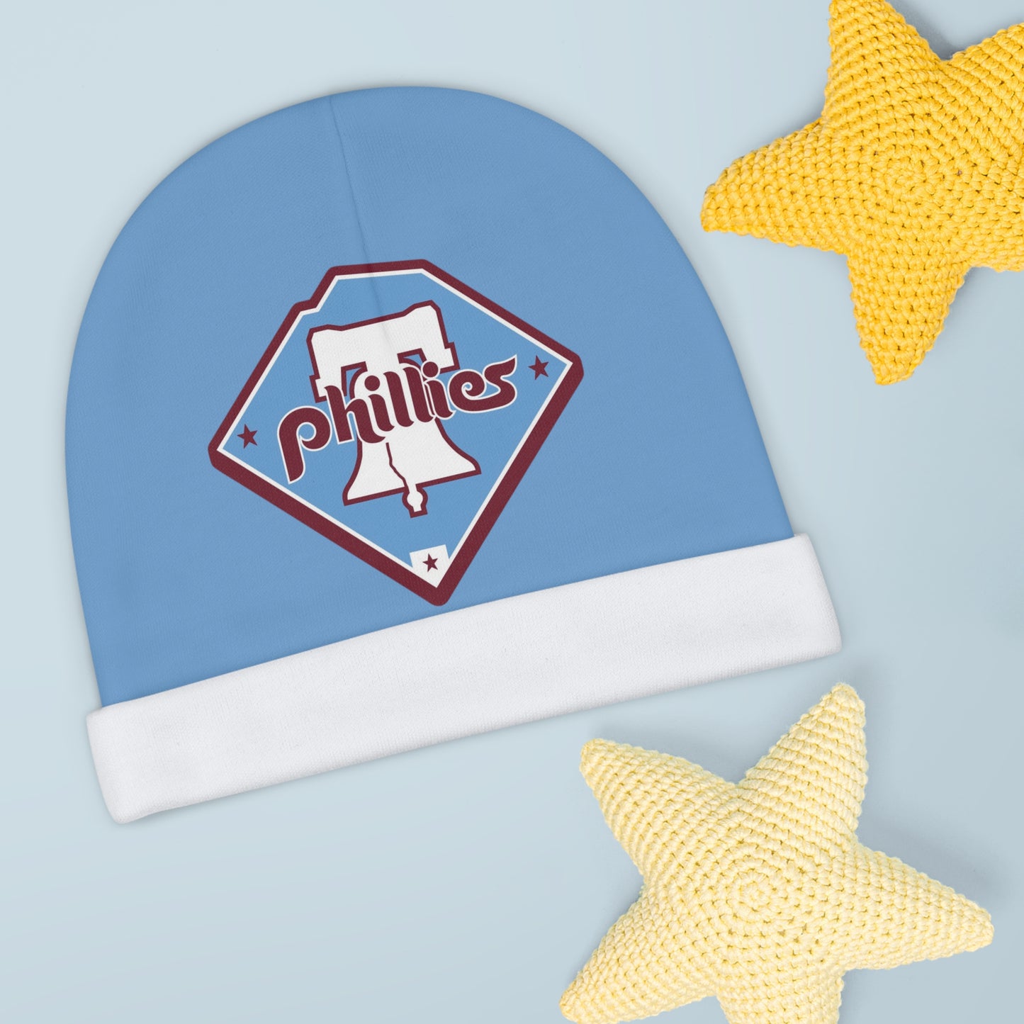 Phillies Blue Baby Beanie