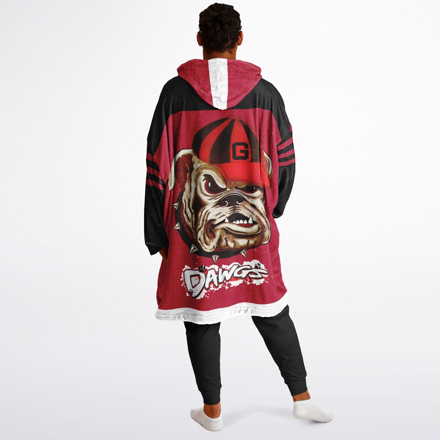 Georgia Red Dawgs Cozy Cuddle Hoodie Best Gift for Dawg Fans & Alumni