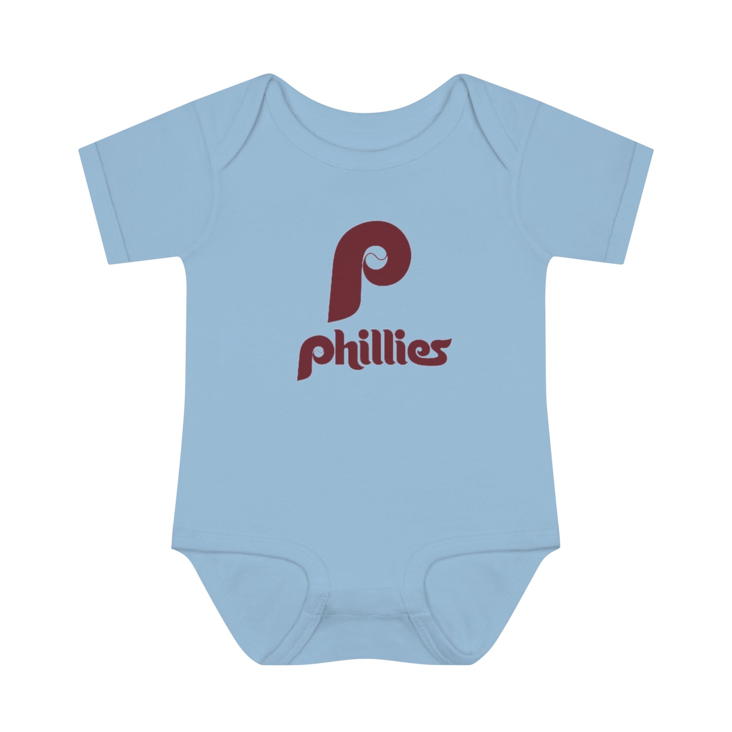 Phillies Retro Infant Baby Rib Bodysuit Cutest New Fan Comfy Fit Super Soft Feel