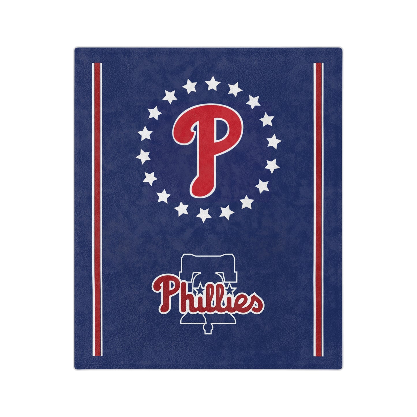 Blanket Phillies Throw Blanket Philly Baseball Fan Gift Baseball Throw Blanket for Children, Students Dad Mom Sports Home Décor