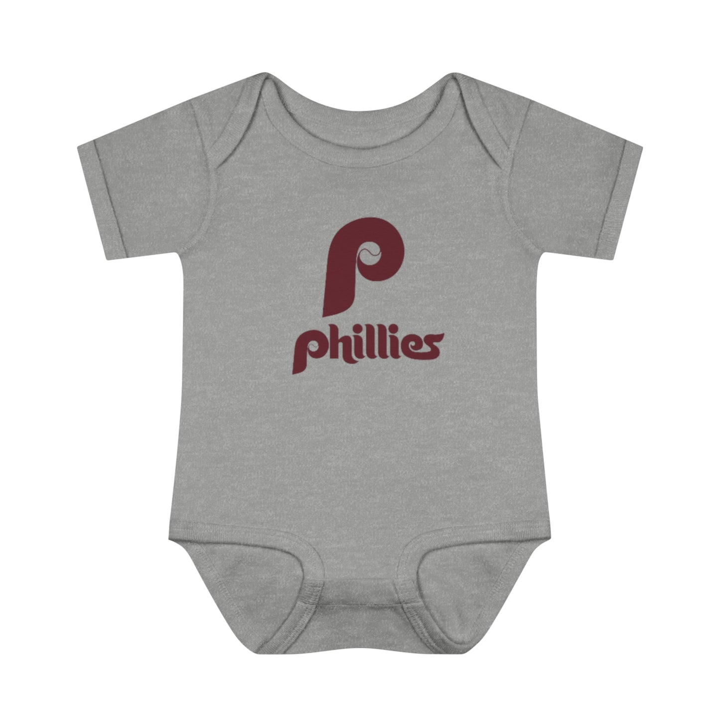 Phillies Retro Infant Baby Rib Bodysuit Cutest New Fan Comfy Fit Super Soft Feel