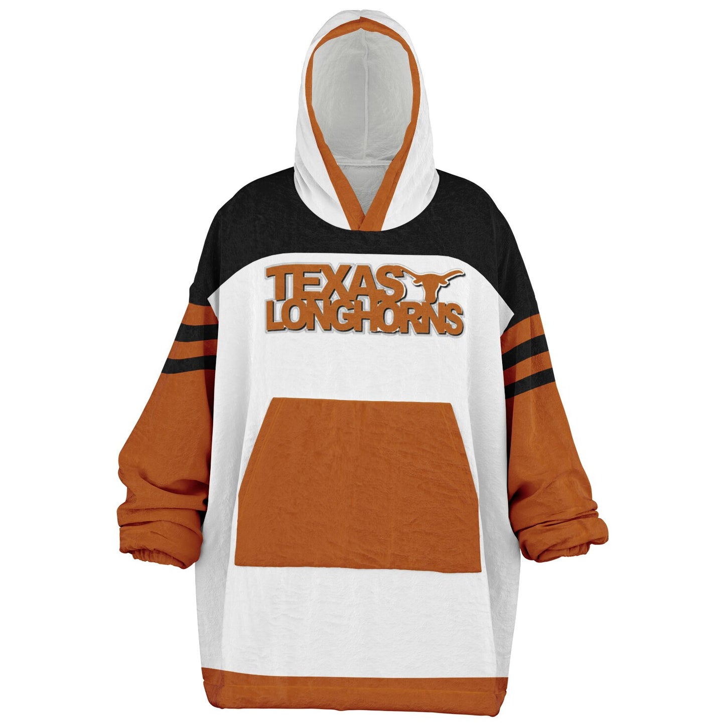 Texas Longhorns White Cuddle Hoodie Great Gift for Texas Alumni & Fans