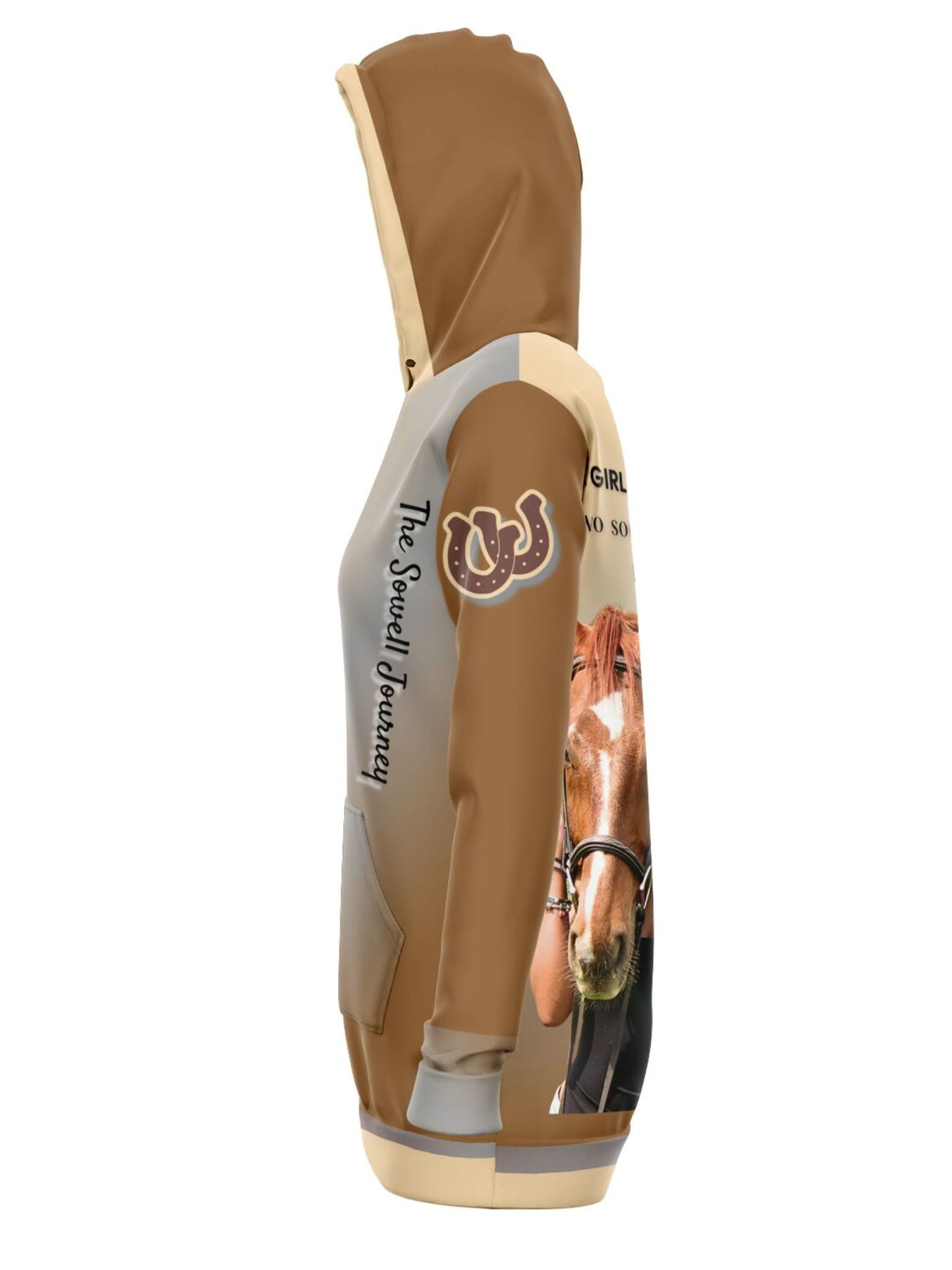 Fashion Longline Hoodie - Get Custom Personalization