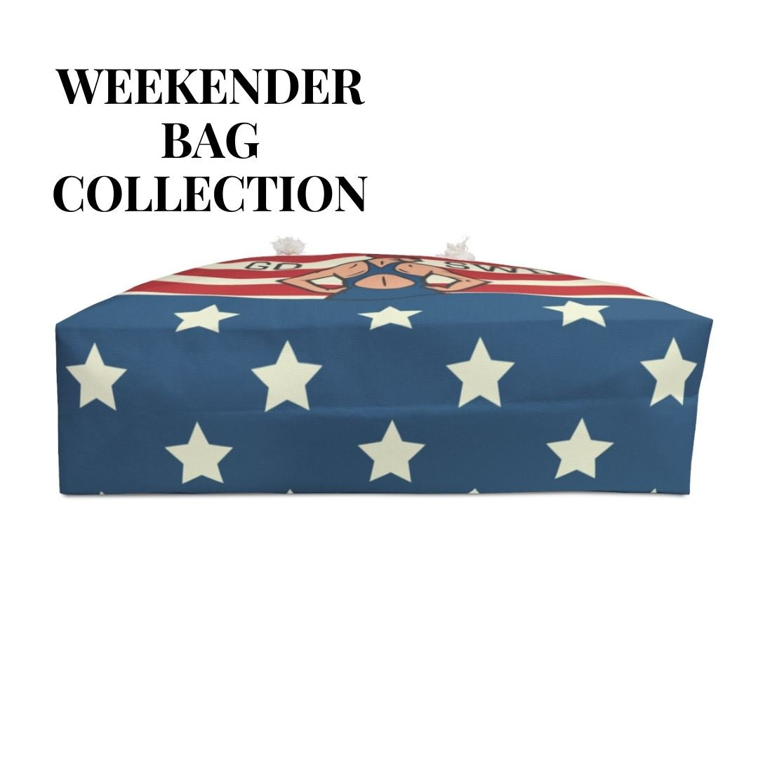 USA Weekender Bag Go Swimming Gift for Swim Fans Swim Mom