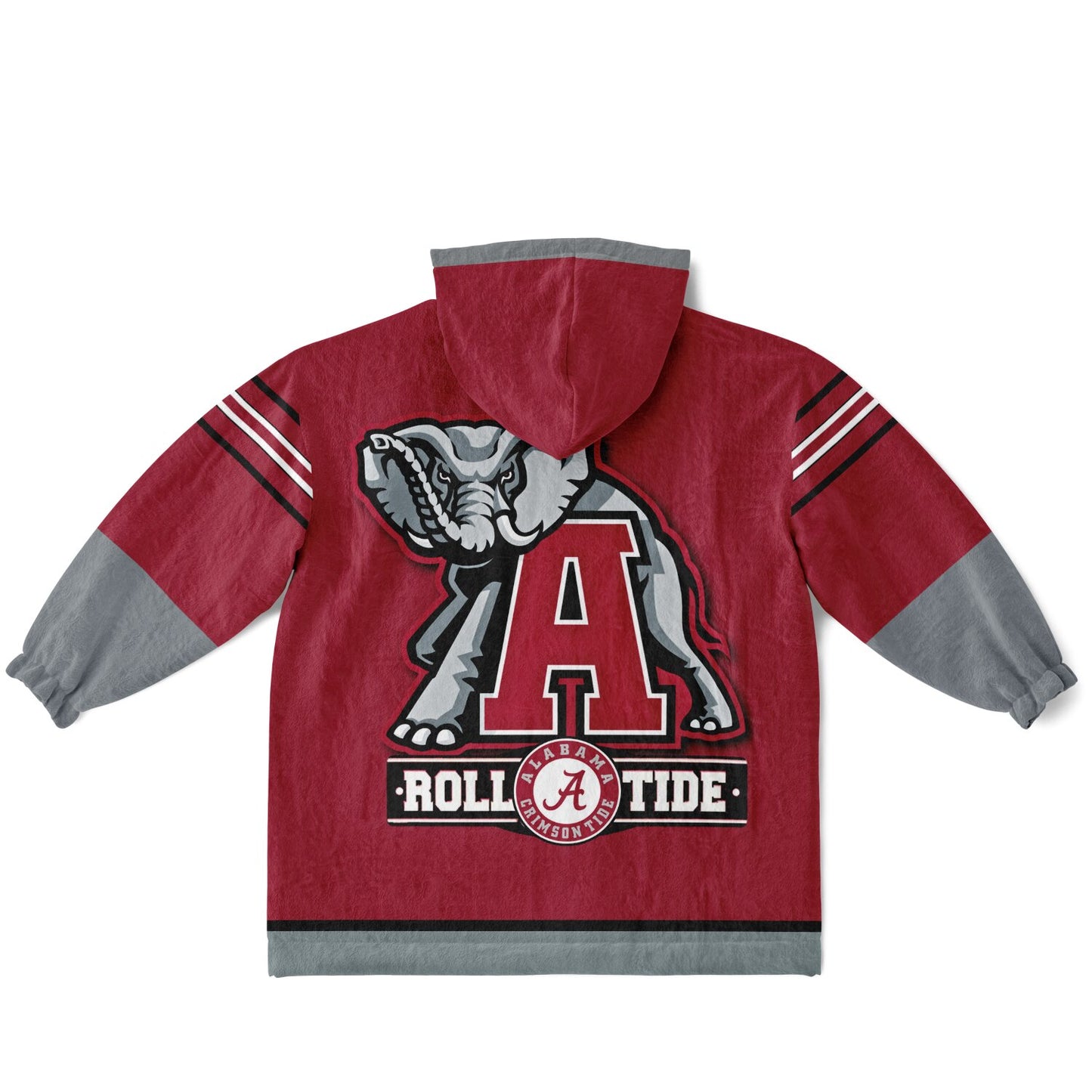 Youth Alalbama Crimson Tide Red Oversize Cuddle Hoodie Young Fan Gift From Alumni