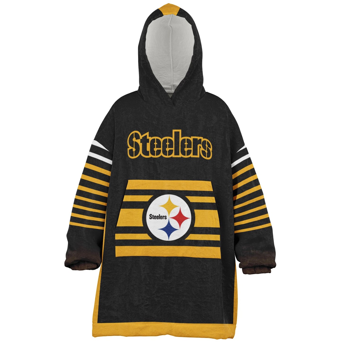 Youth Pittsburgn Steelers Black Oversize Cuddle Hoodie