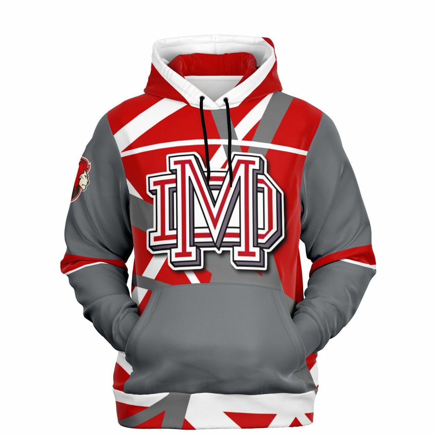 Hero1 Grey Mater Dei Unisex Hoodie