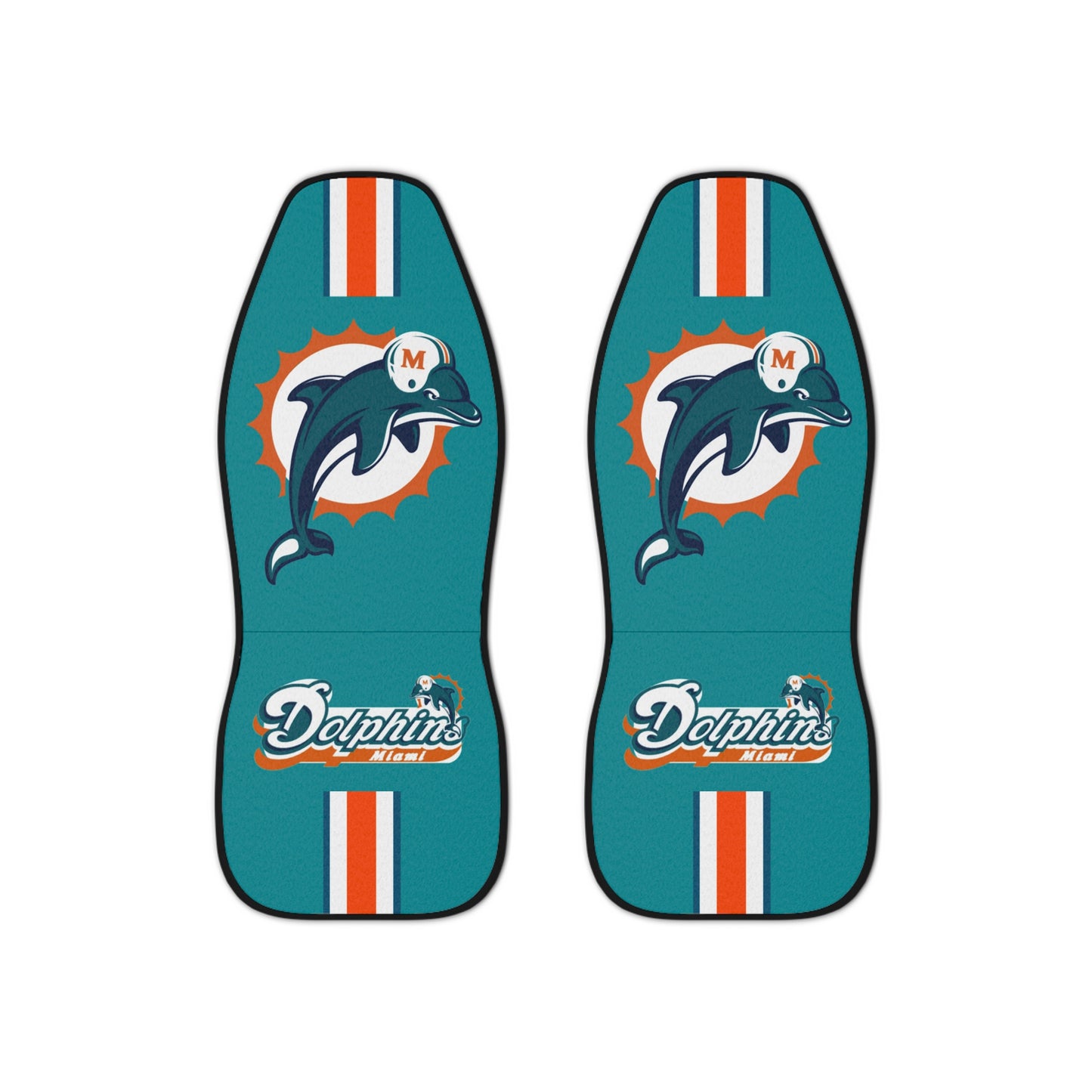 Miami football Car Seat Covers, Dolphins car seat protector, Dolphins fan gift, Aqua seat covers