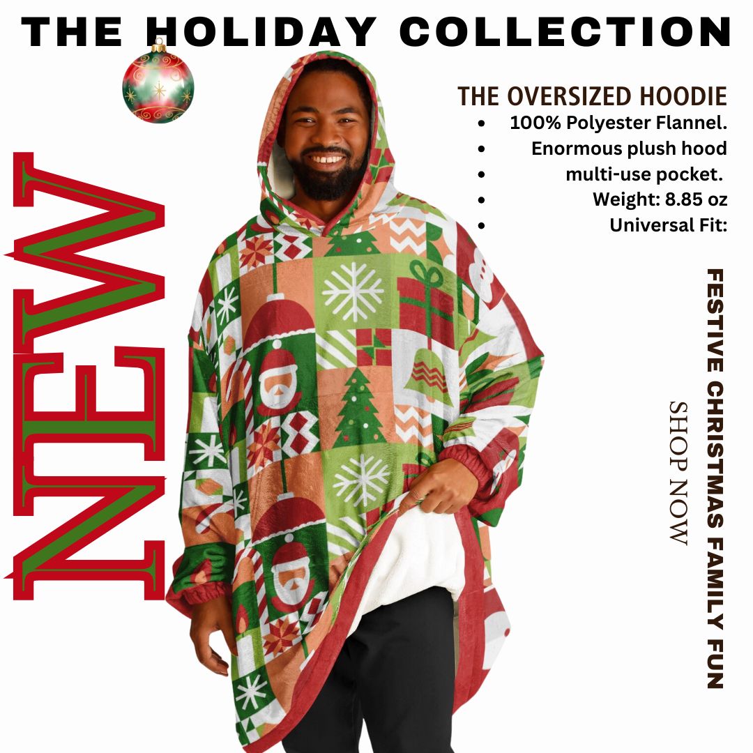 Festive Holiday Christmas Santa Snowman Fun Patchwork Fun SnuggleFit