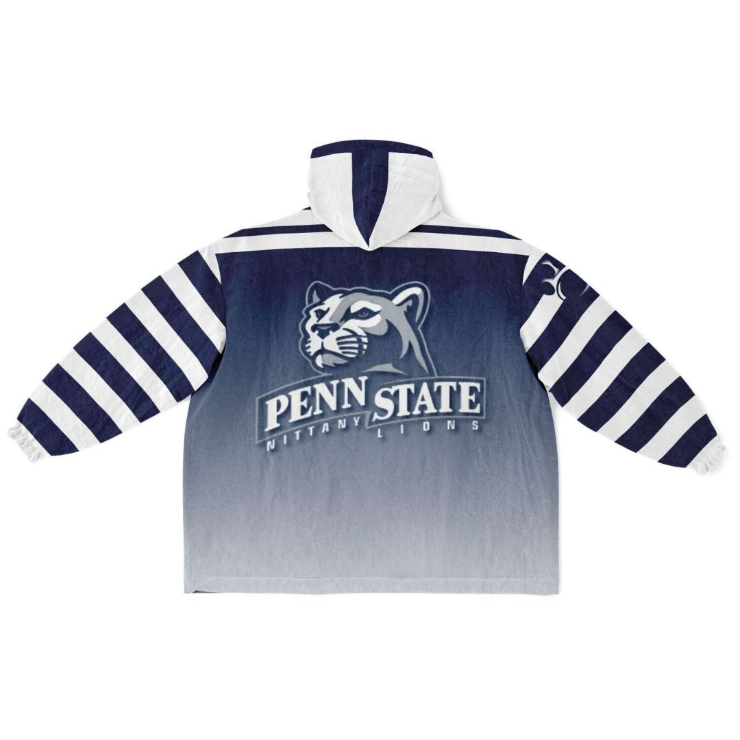 Penn St. Cuddle Hoodie White Out Design Penn St. Alumni Gift For Students Parents and Fans