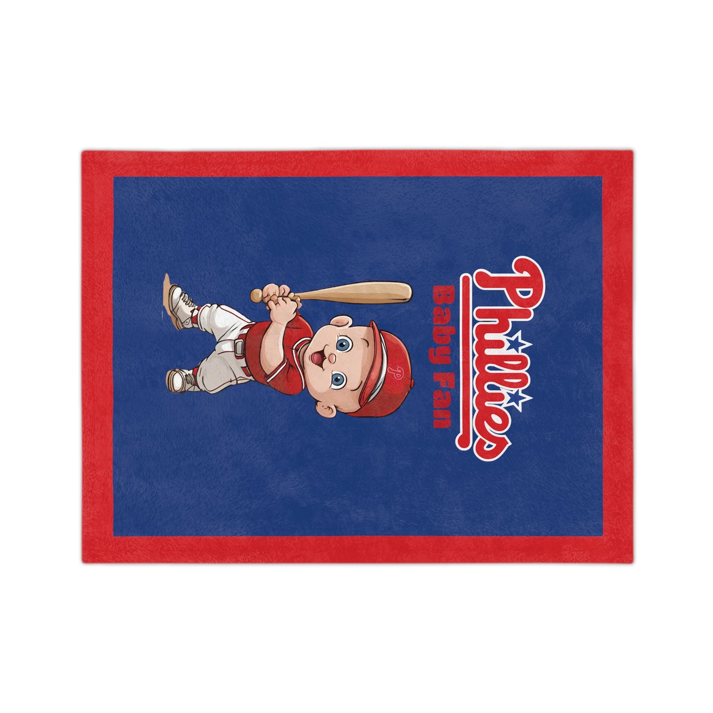 Baby Fan Blanket Philly Fan Phillies Fleece Blanket