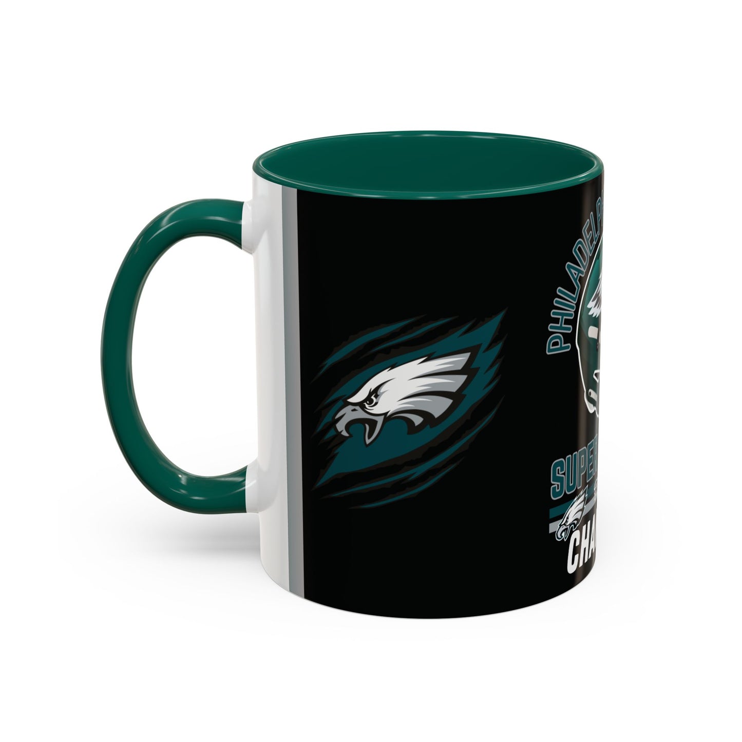 Eagles Midnight Green SB Colorful Mugs (11oz, 15oz)