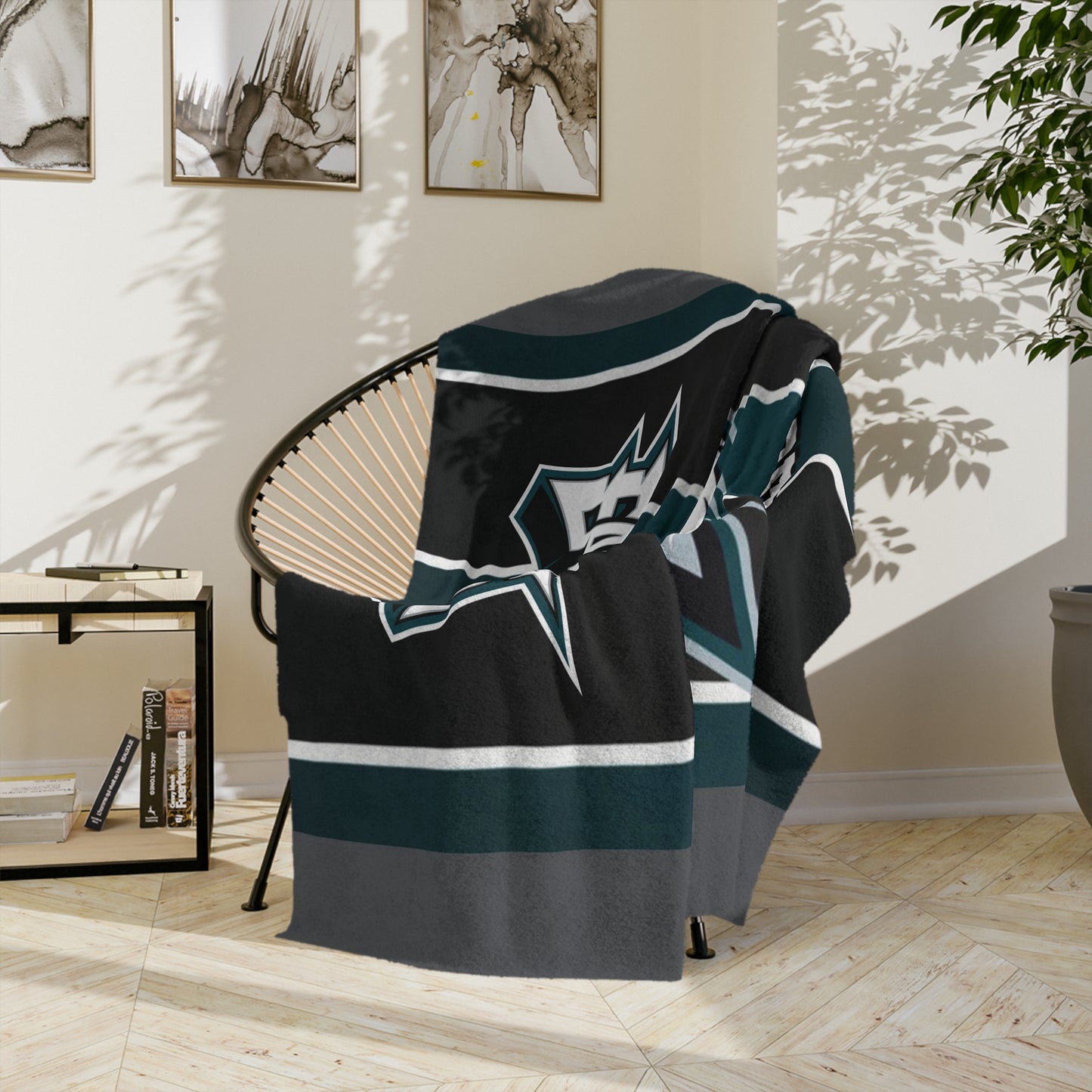 Eagles Blanket Striped Soft Throw Blanket Perfect Birthday Gift for Philly Football Fans Blanket to Watch Eagles Games Sports Decor