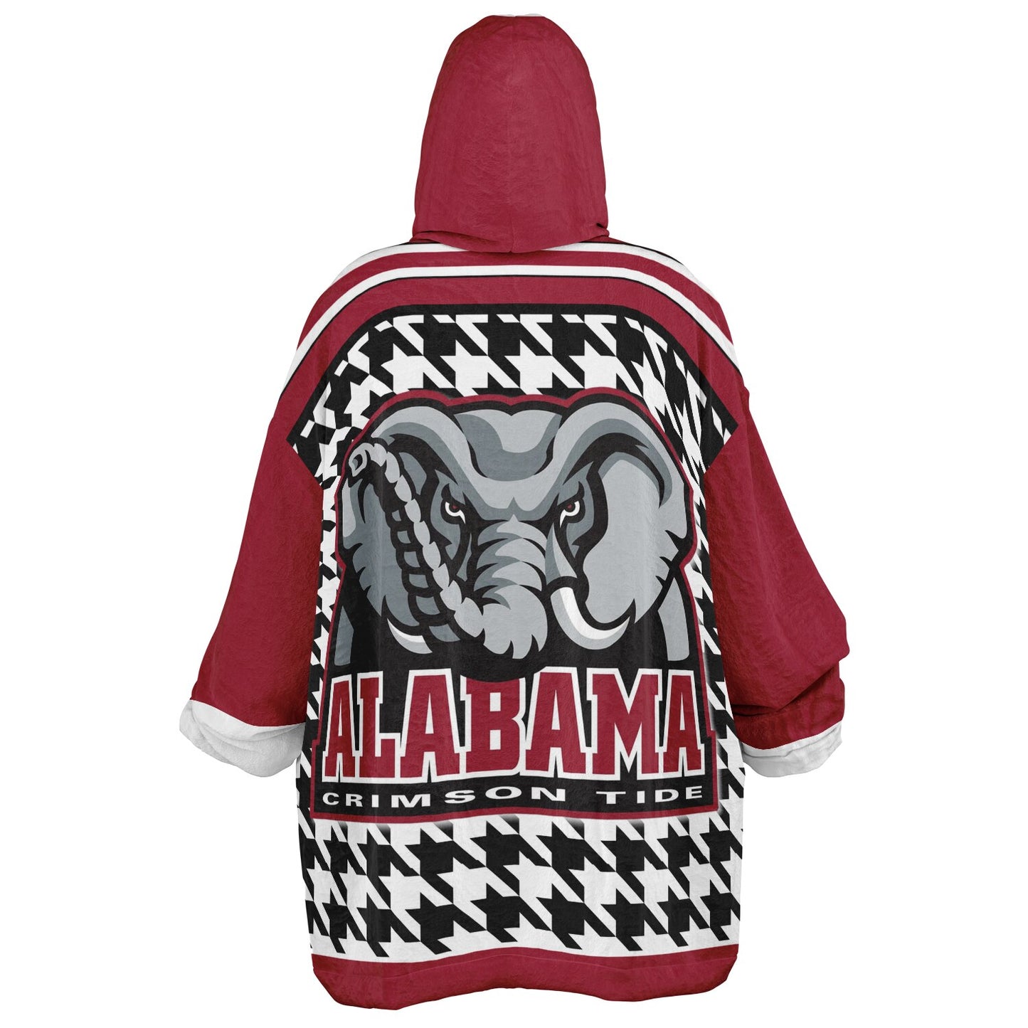 Alabama Crimson Tide Houndstooth Cuddle Hoodie Best Gift for Alabama Alumni and Fans