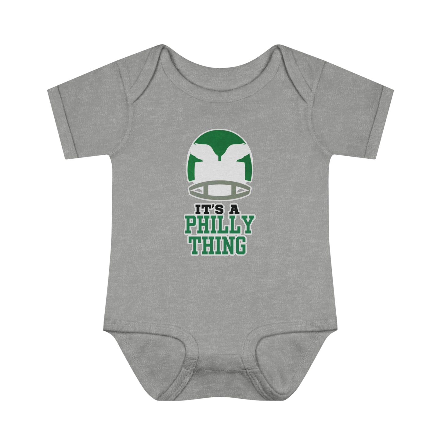 It's A Philly Thing Infant Baby Rib Bodysuit Retro Eagles Helmet Born A Fan Cutest New Fan Comfy Fit Super Soft Feel