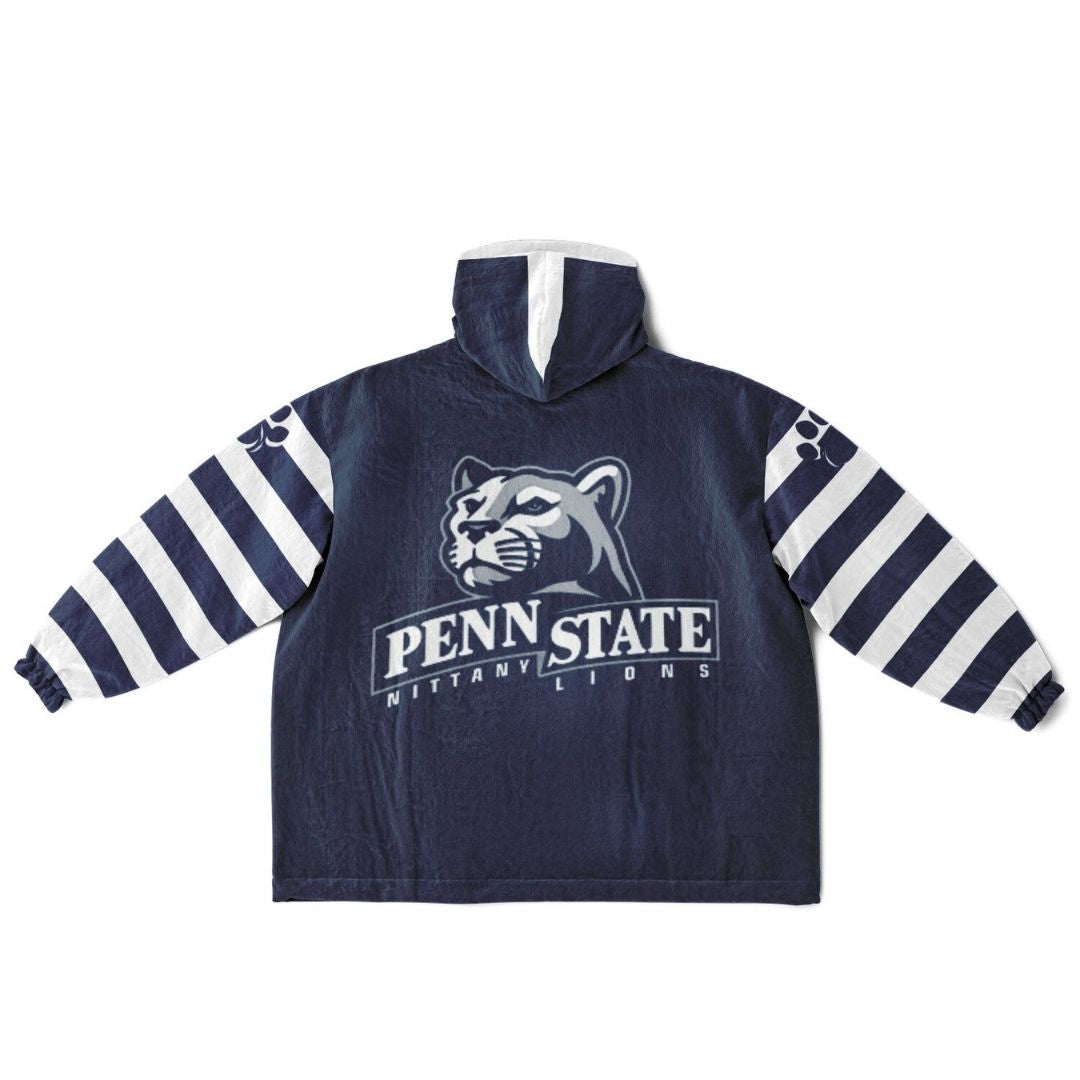 Penn St. Reversible Cuddle Hoodie  Home and Away Design Penn St. Alumni Gift For Students Parents and Fans