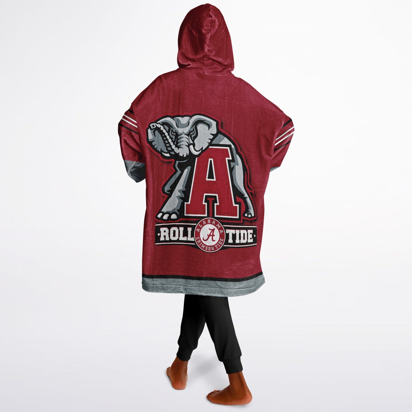 Youth Alalbama Crimson Tide Red Oversize Cuddle Hoodie Young Fan Gift From Alumni