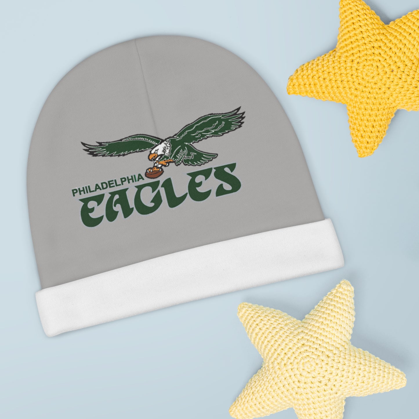 Eagles Grey Baby Beanie