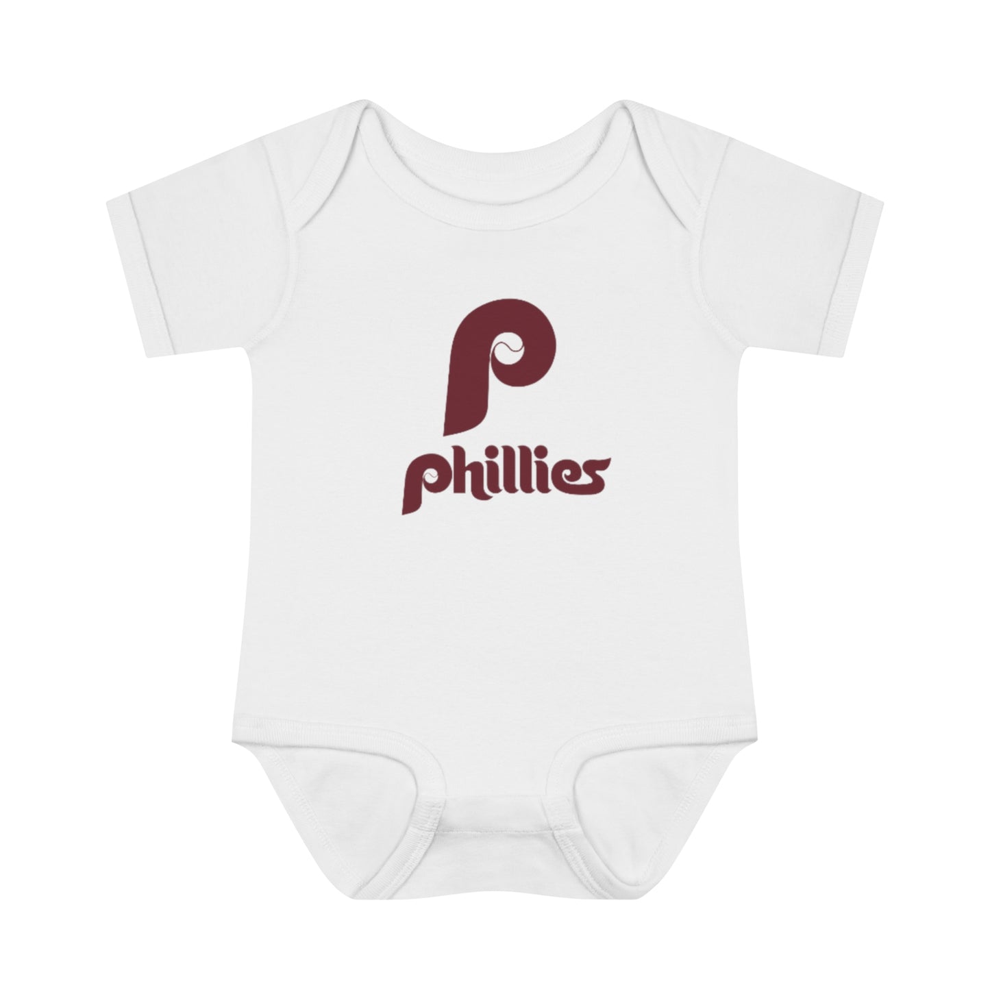 Phillies Retro Infant Baby Rib Bodysuit Cutest New Fan Comfy Fit Super Soft Feel