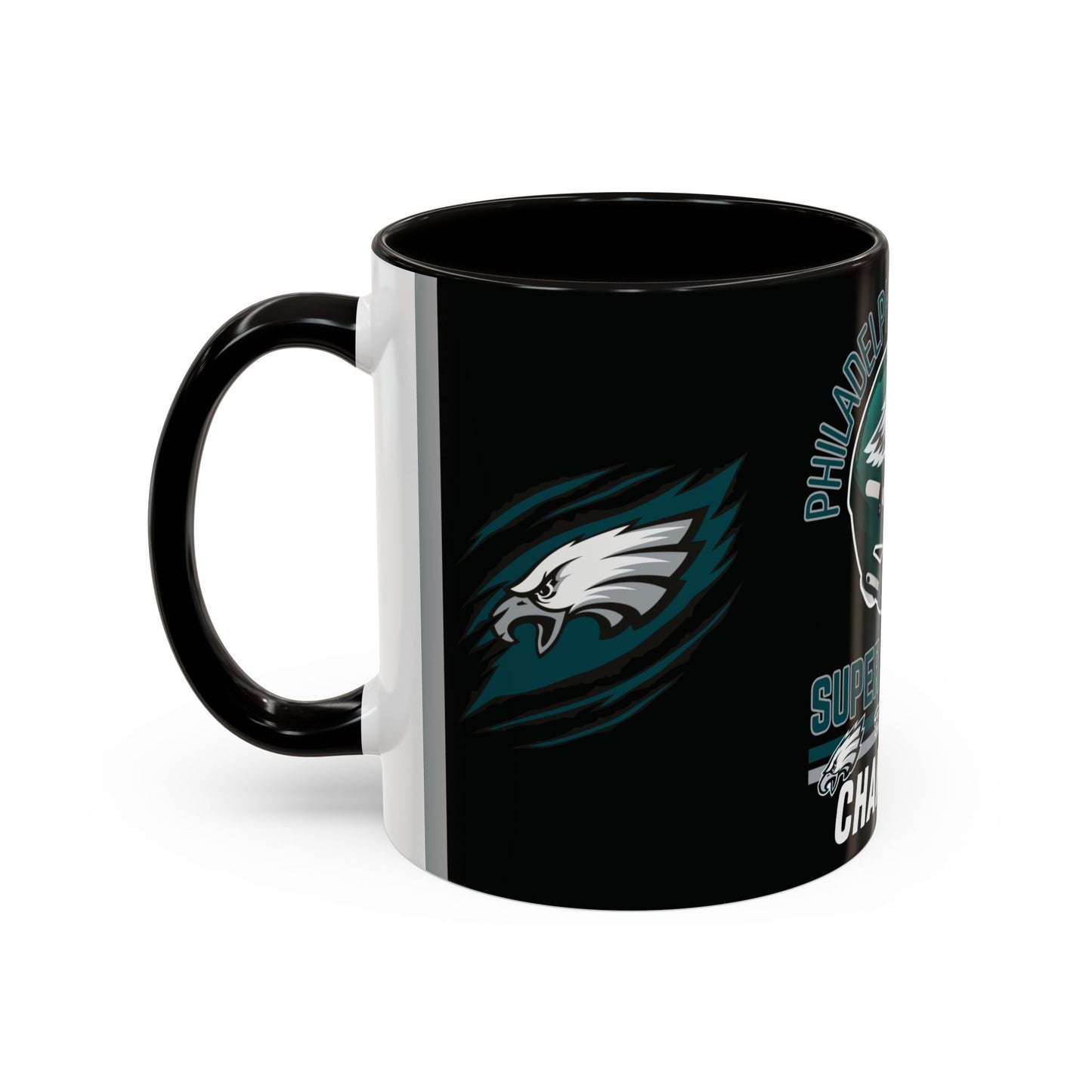 Eagles Midnight Green SB Colorful Mugs (11oz, 15oz)