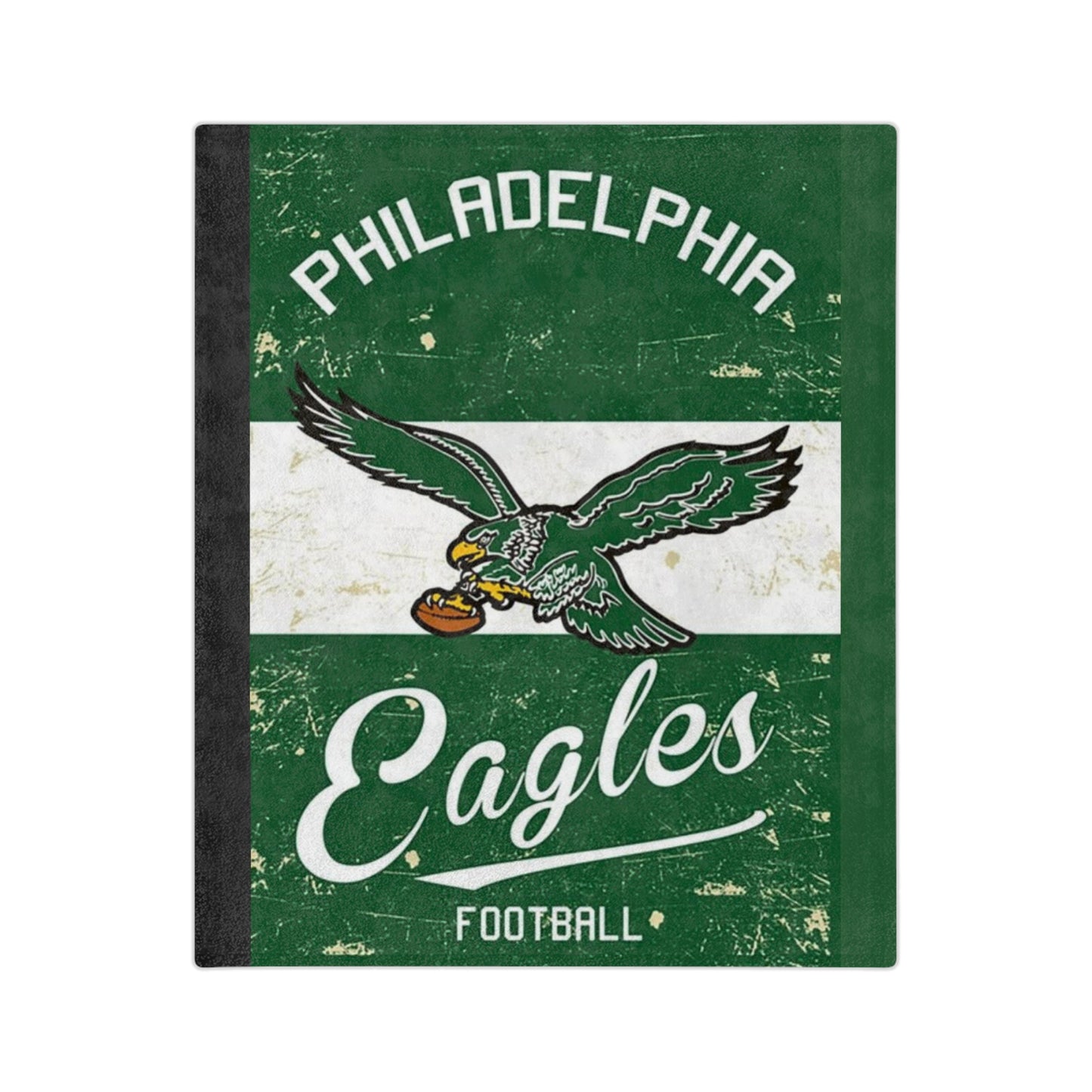 Eagles Throwback Soft Blanket A Great Birthday Gift for Philly Football Fans Throw Blanket to Watch Eagles Games Sports Home Decor