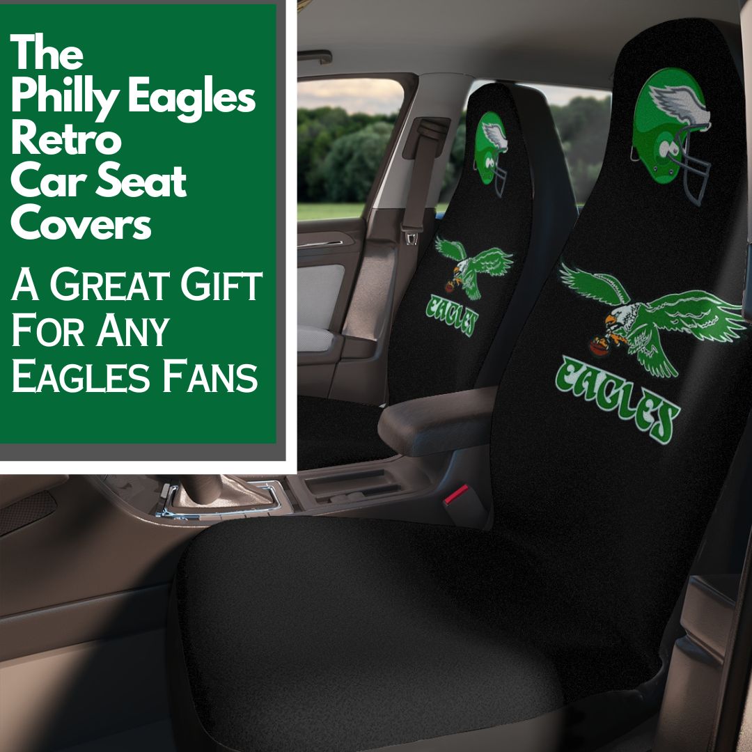 Philadelphia Eagles Throwback Car Seat Covers Philadelphia Eagles Truck Seat Protectors Philly Football Gift Eagles Fan Gift