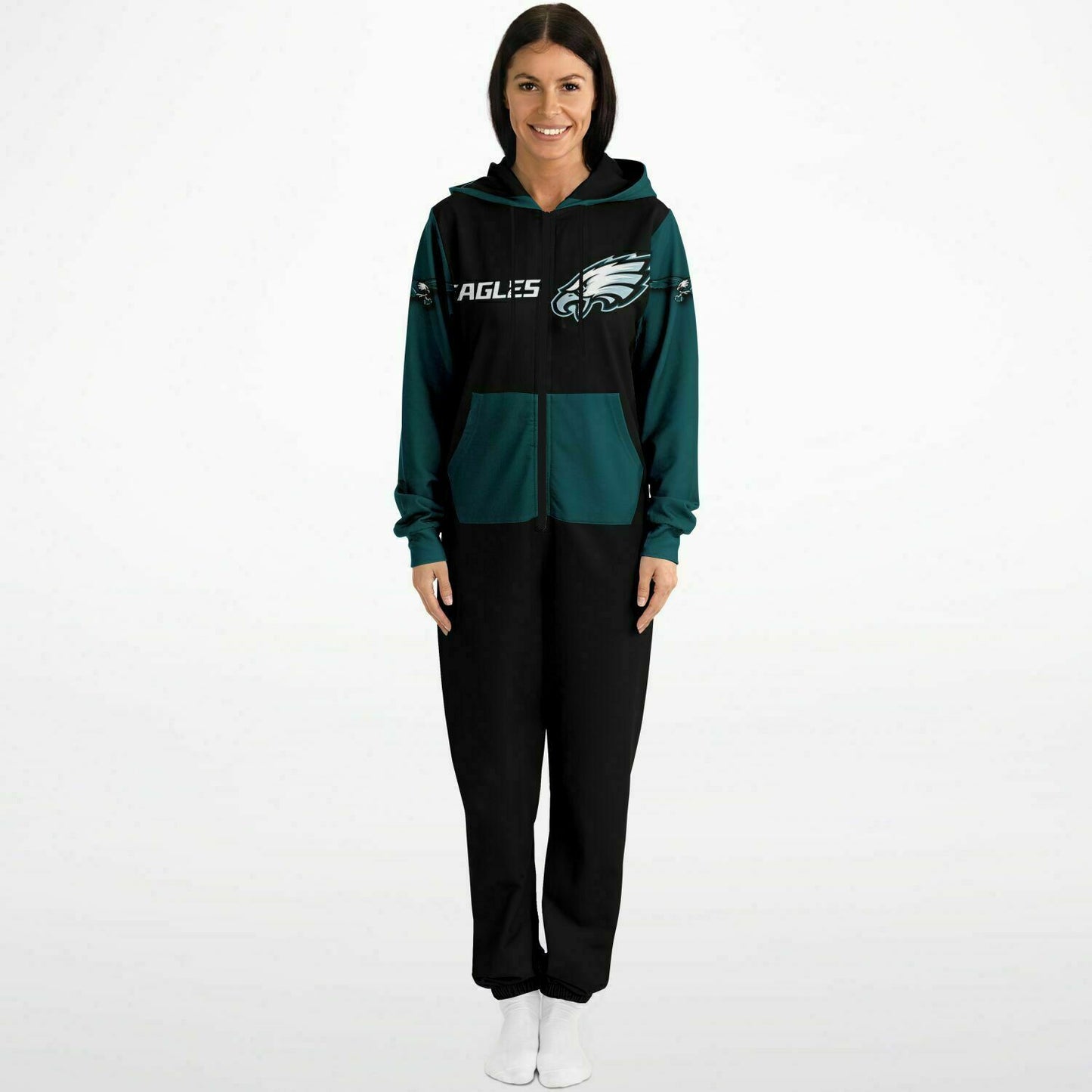 Eagles Black Jumpsuit