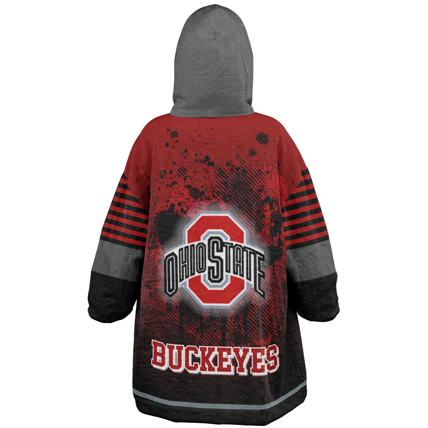 Youth Ohio St. Red Oversize Cuddle Hoodie  Great Gift for Young Fans & Future Buckeyes