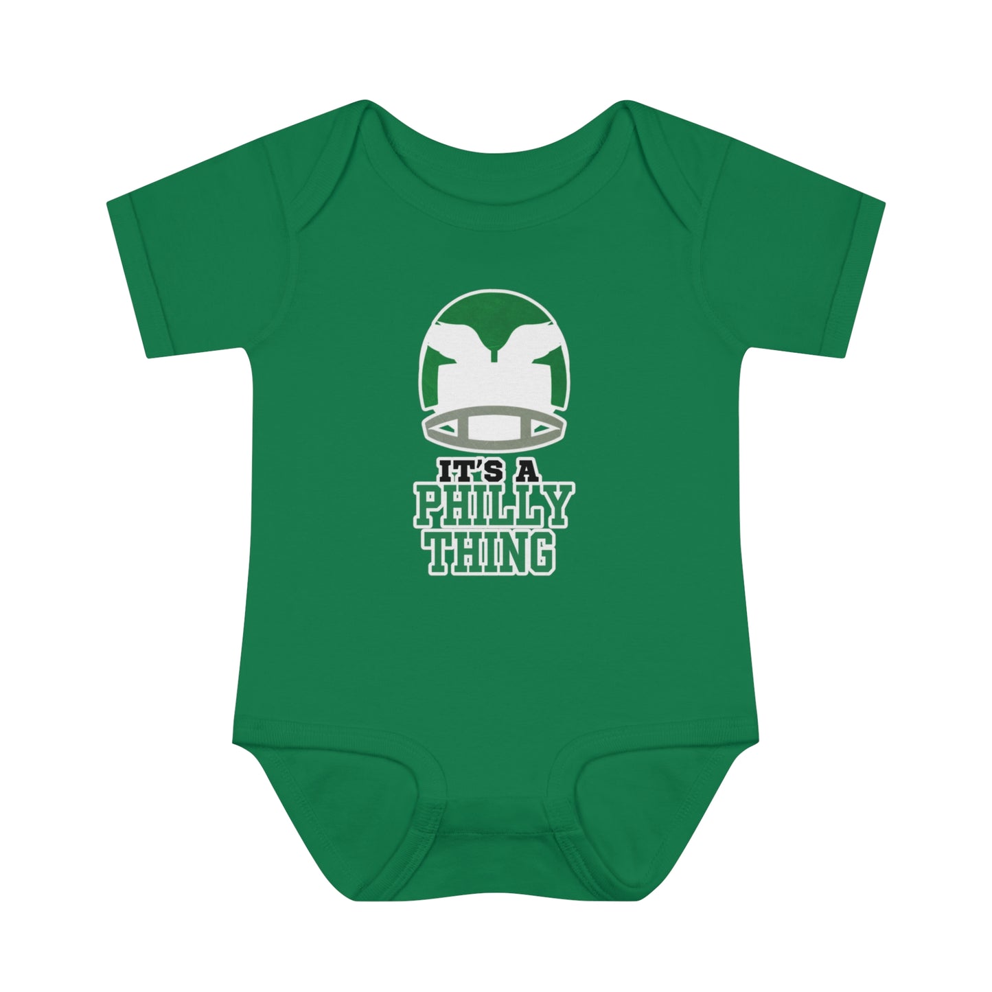 It's A Philly Thing Infant Baby Rib Bodysuit Retro Eagles Helmet Born A Fan Cutest New Fan Comfy Fit Super Soft Feel