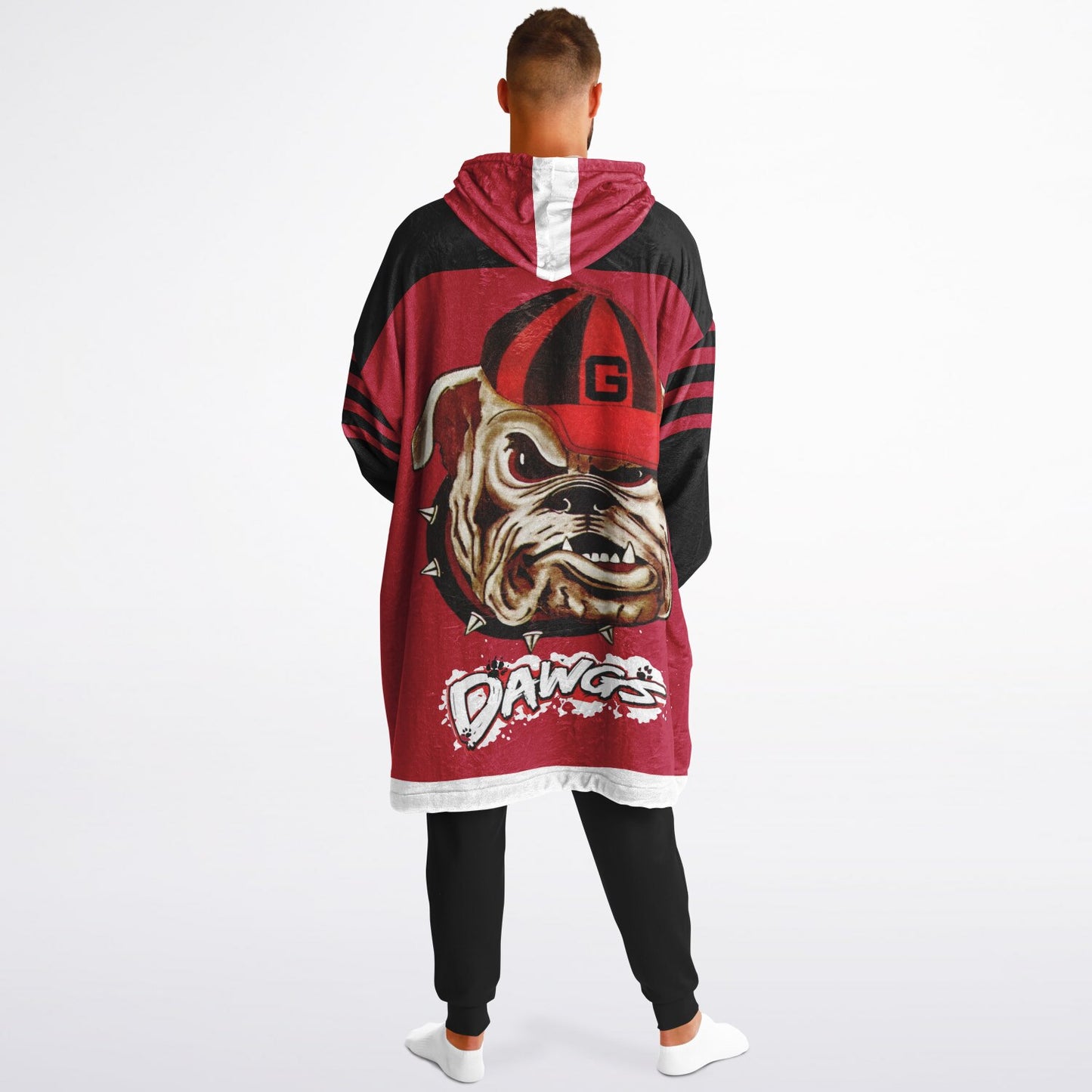 Georgia Red Dawgs Cozy Cuddle Hoodie Best Gift for Dawg Fans & Alumni