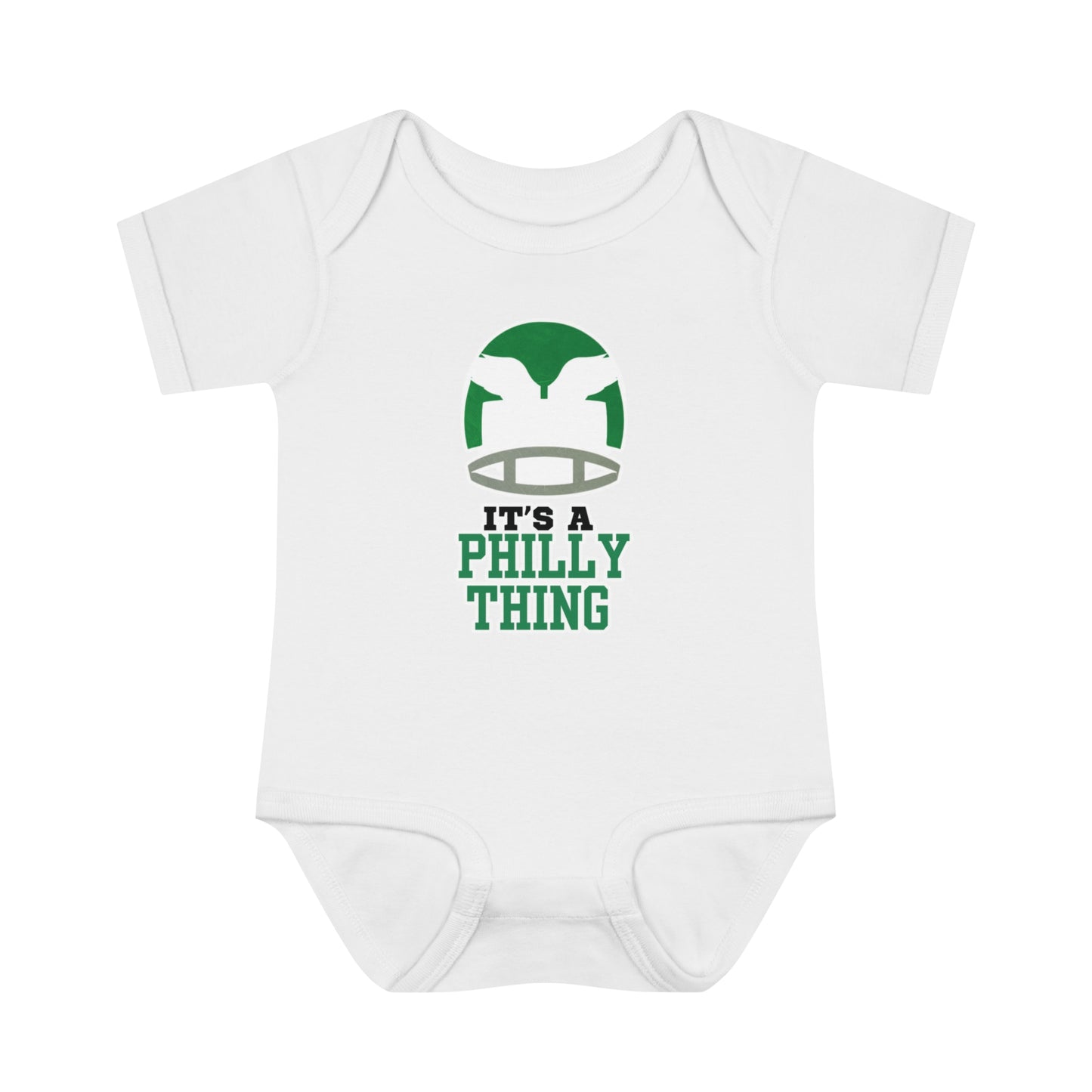 It's A Philly Thing Infant Baby Rib Bodysuit Retro Eagles Helmet Born A Fan Cutest New Fan Comfy Fit Super Soft Feel