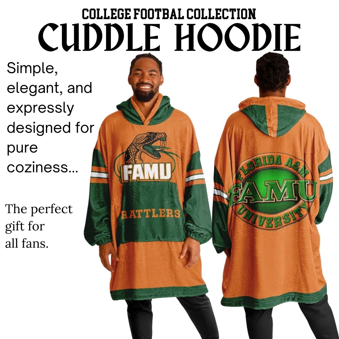 FAMU Orange Cuddle Hoodie