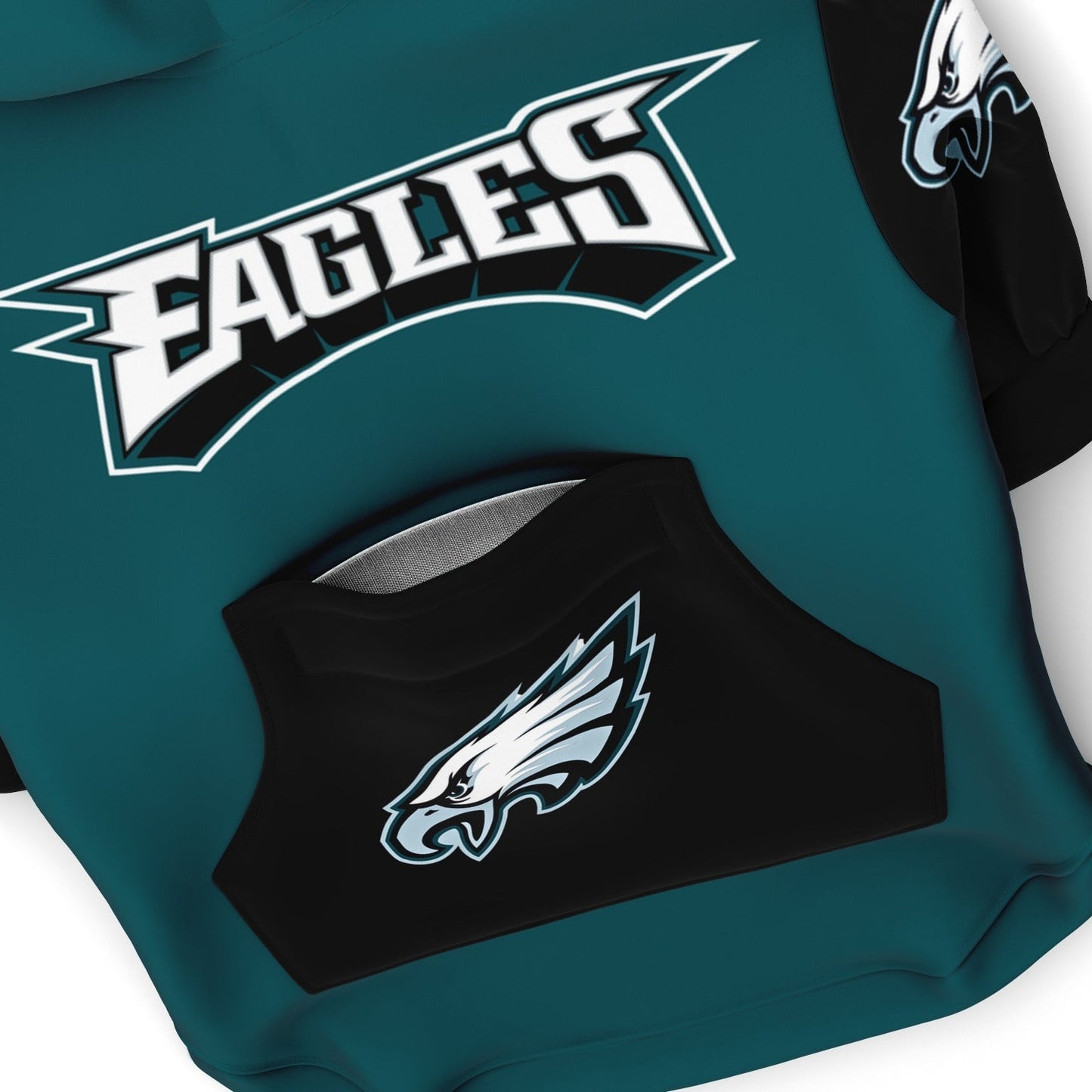 Dog Zip-Up Eagles Hoodie