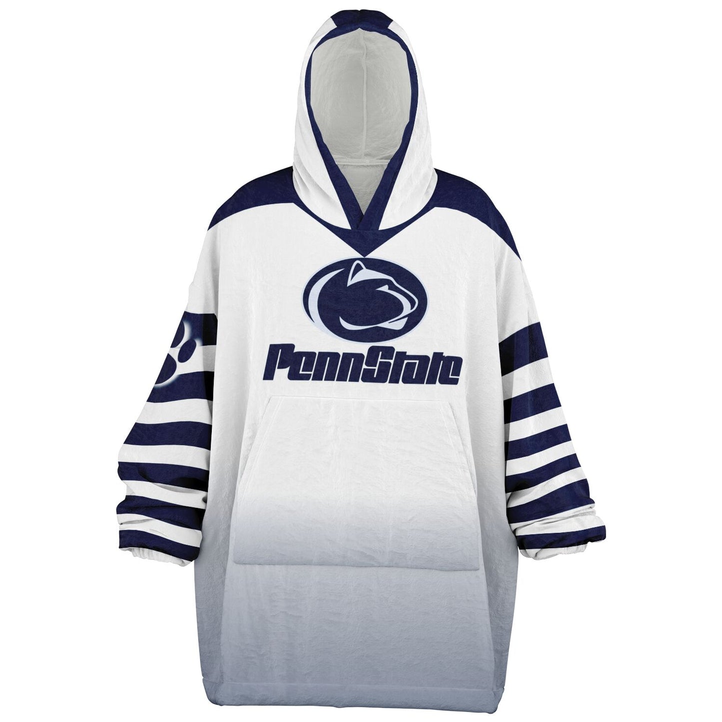 Penn St. Cuddle Hoodie White Out Design Penn St. Alumni Gift For Students Parents and Fans