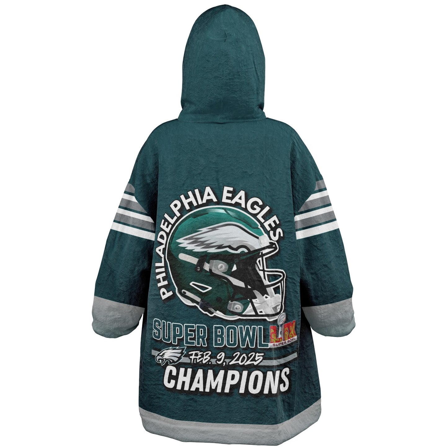 Youth Oversize Hooded Blanket Philly Player Green S.B. Champion