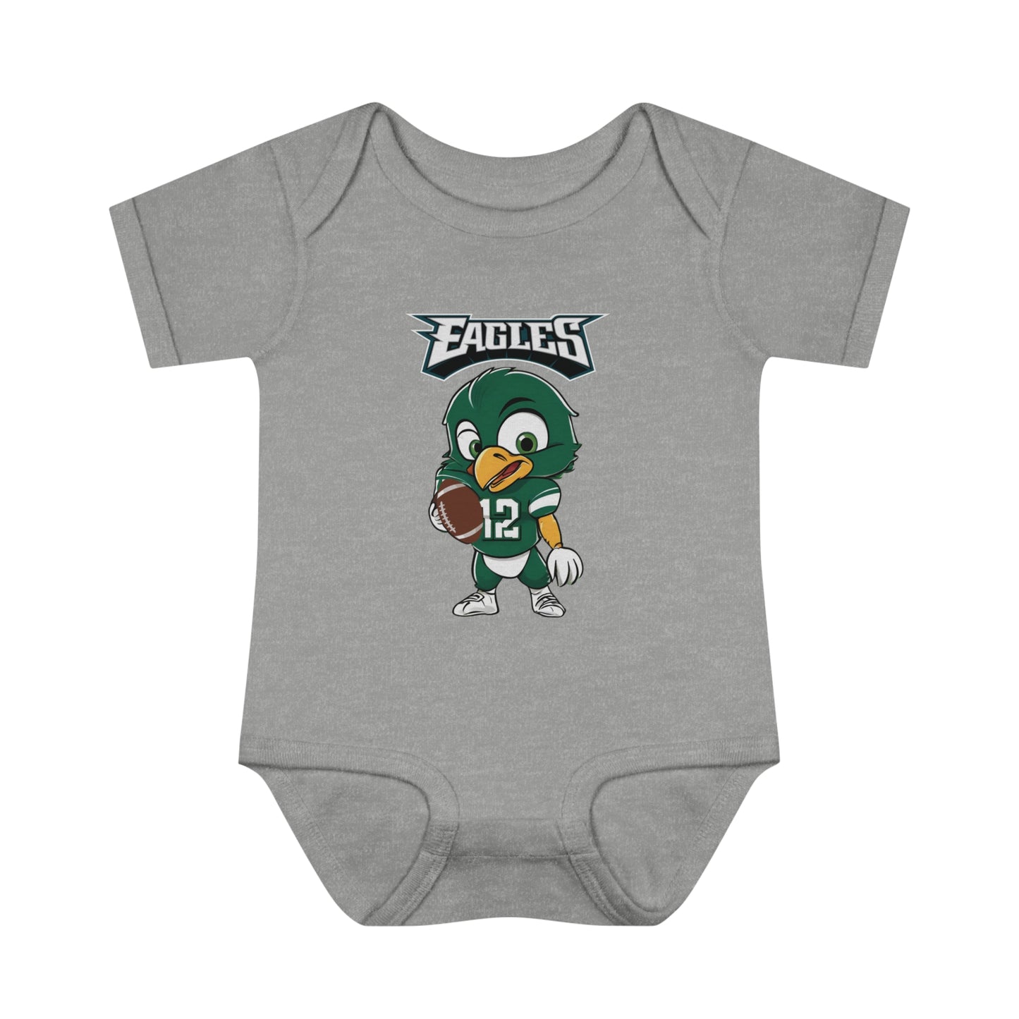 Baby Eagles Future Player Infant Baby Rib Bodysuit Eagles Born A Fan Cutest New Fan Comfy Fit Super Soft Feel