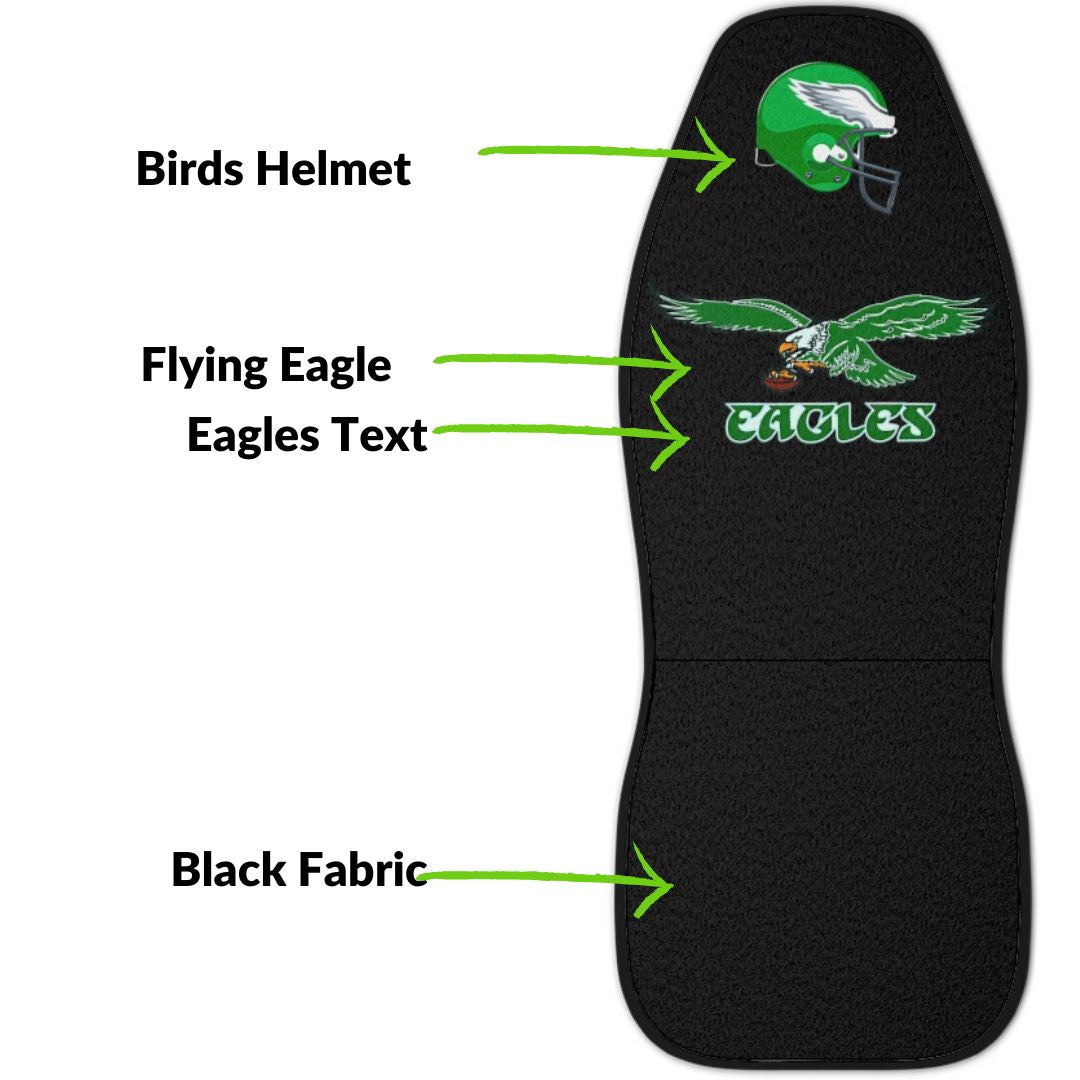 Philadelphia Eagles Throwback Car Seat Covers Philadelphia Eagles Truck Seat Protectors Philly Football Gift Eagles Fan Gift