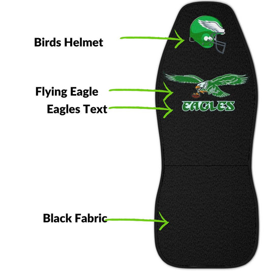 Philadelphia Eagles Throwback Car Seat Covers Philadelphia Eagles Truck Seat Protectors Philly Football Gift Eagles Fan Gift