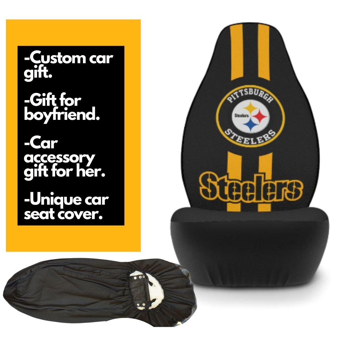 Pittsburgh Steelers Car Seat Covers Pittsburgh Steelers Football Truck Seat Protectors Steelers Football Gift Steelers Fan Gift