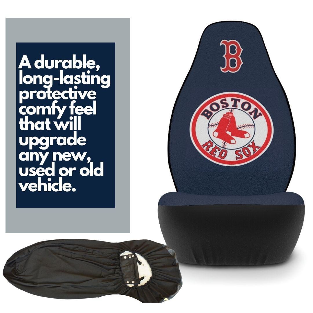 Boston Red Sox Car Seat Covers Red Sox Baseball Club Vehicle Seat Covers Red Sox Fan Gift Car Accessories Gift