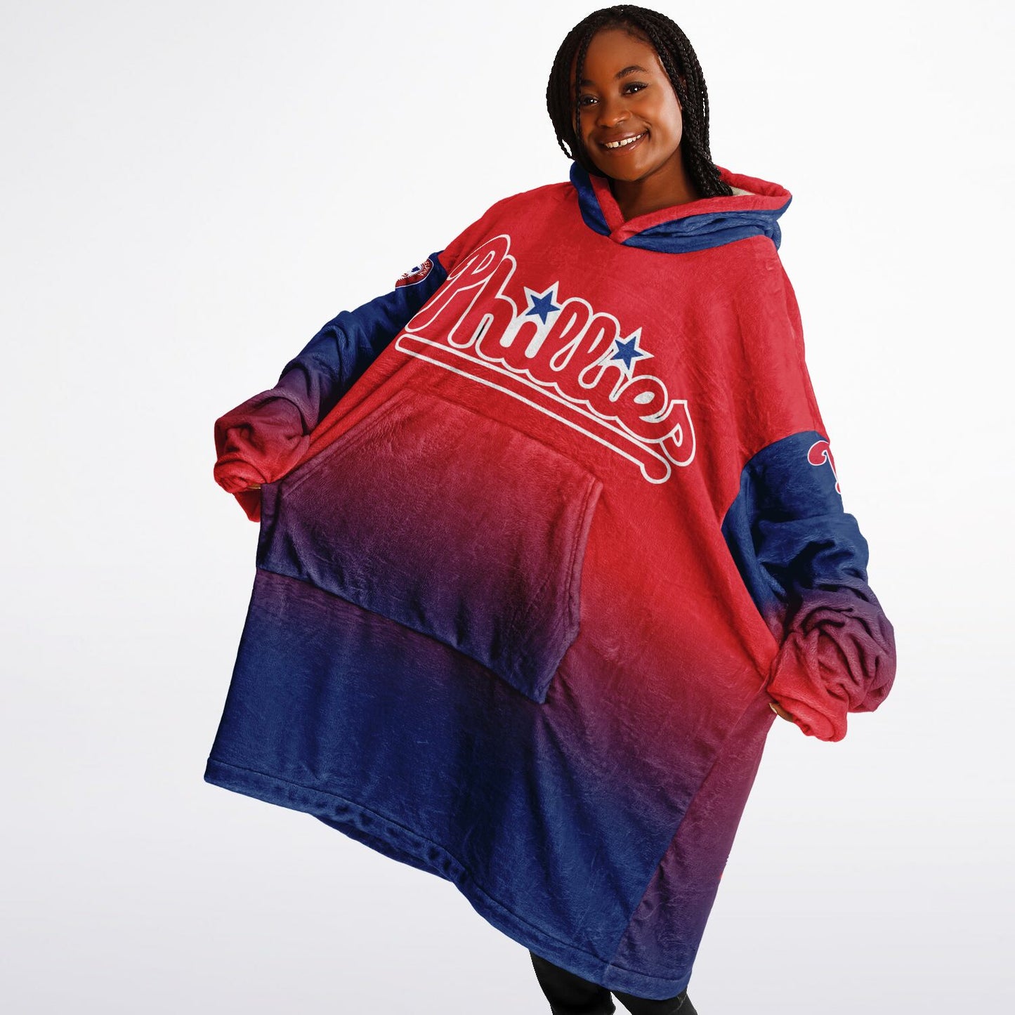 Fightin Phillies Cuddle Hoodie Gift for Philly Baseball Fans Gift for Phillies Mom Baseball Dad