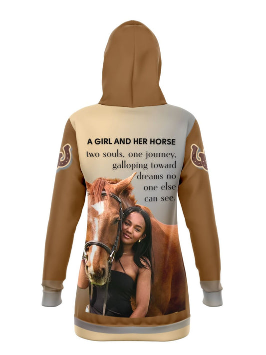 Fashion Longline Hoodie -  Get Custom Personalization