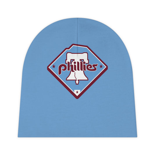 Phillies Blue Baby Beanie
