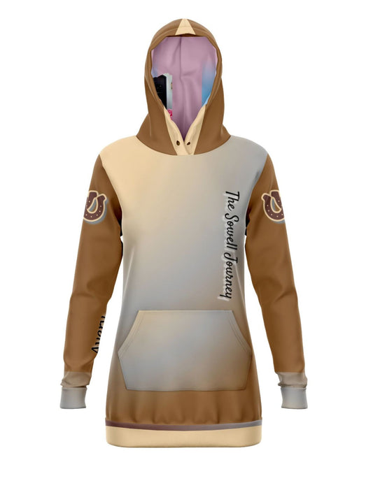 Fashion Longline Hoodie -  Get Custom Personalization