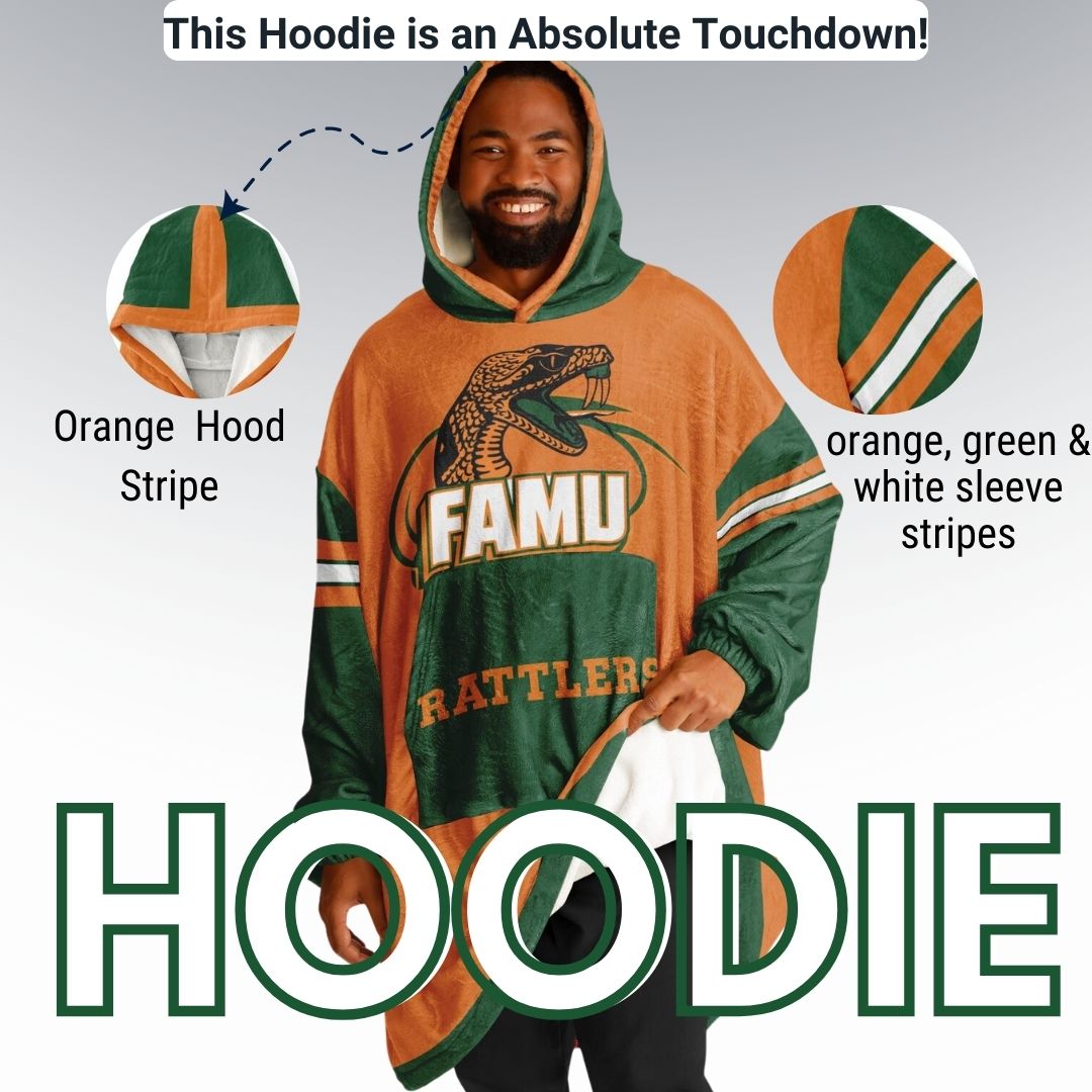 FAMU Orange Cuddle Hoodie