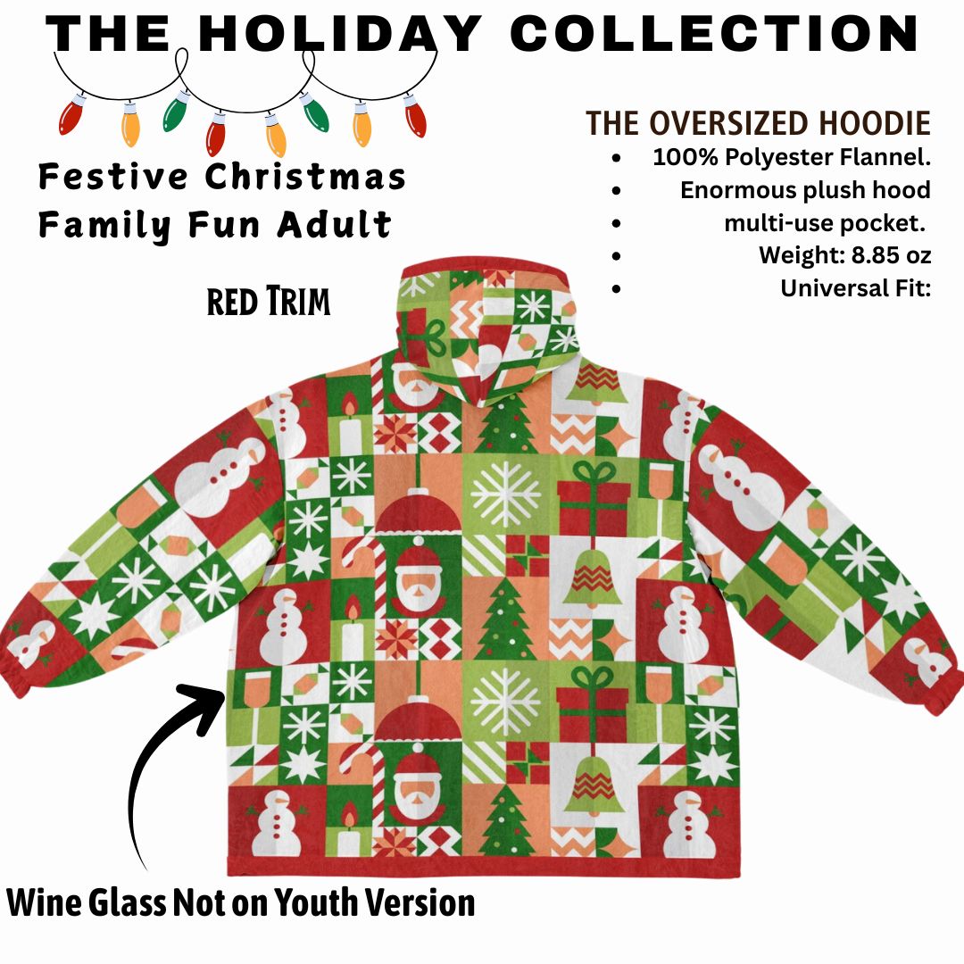 Festive Holiday Christmas Santa Snowman Fun Patchwork Fun SnuggleFit