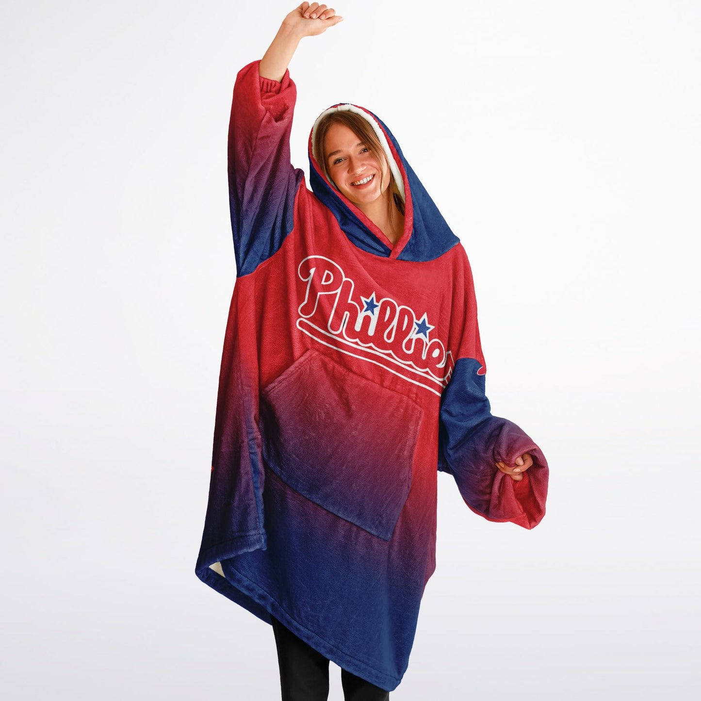 Fightin Phillies Cuddle Hoodie Gift for Philly Baseball Fans Gift for Phillies Mom Baseball Dad