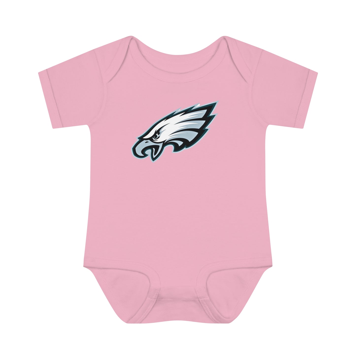 Infant Baby Rib Bodysuit Eagles Born A Fan Cutest New Fan Comfy Fit Super Soft Feel